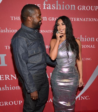Kanye West Smiles at Kim Kardashian, Kanye West Gushes Over Married Life With Kim Kardashian