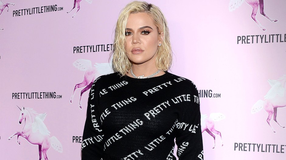 Khloe Kardashian Wears All-Back at Pretty Little Thing Event, Khloe Says She Isn't Interested in Dating Right Now
