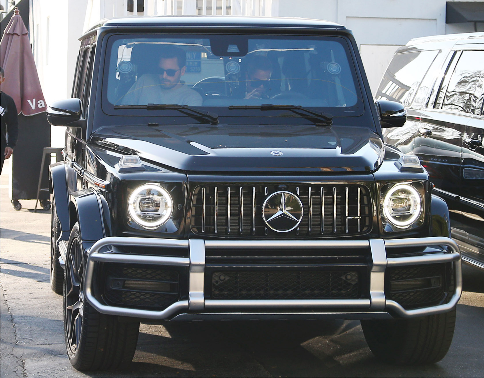 Khloe Kardashian and Scott Disick out and about in Calabasas