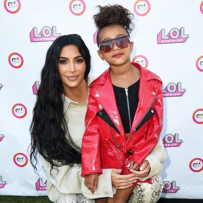 Kim Kardashian Daughter North West Obsessed With Sheet Masks