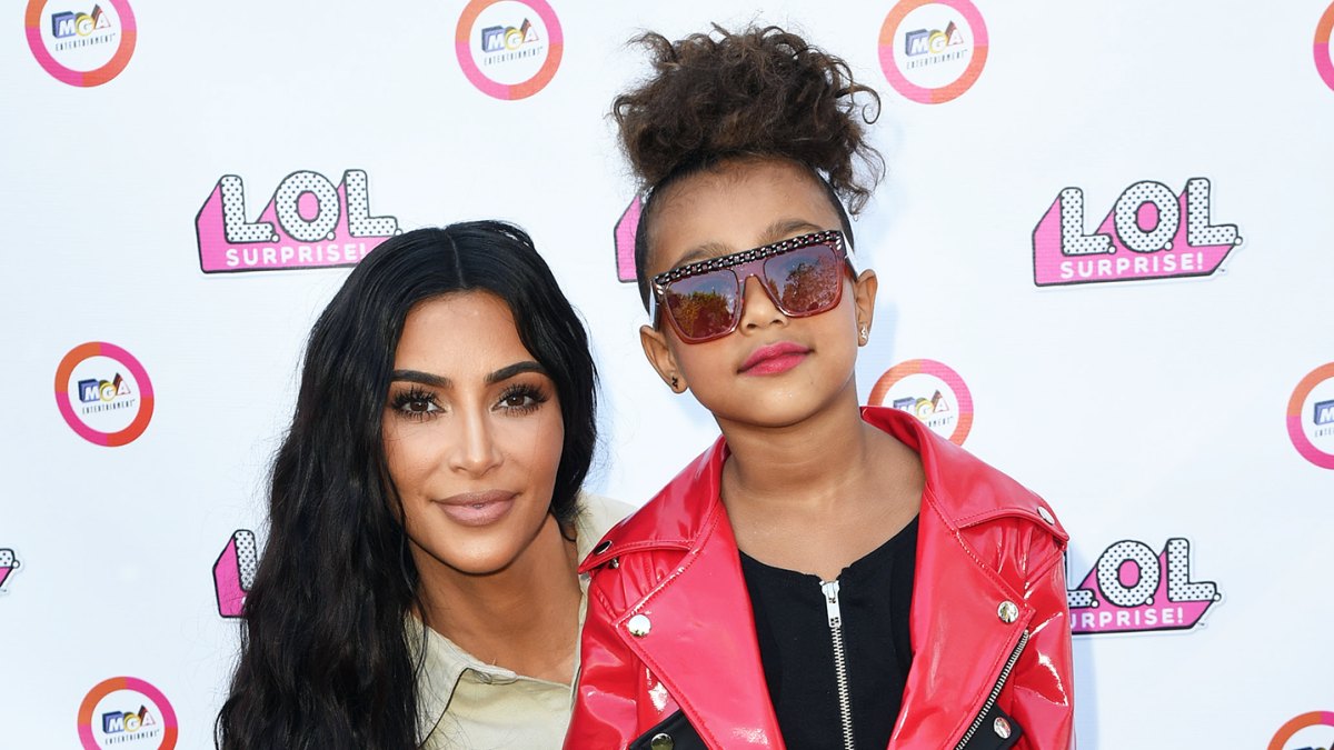 Kim Kardashian Daughter North West Obsessed With Sheet Masks