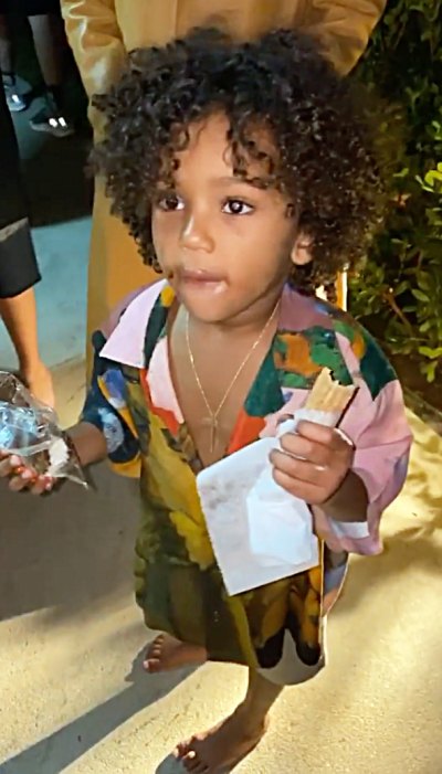 Kim Kardashian Takes Away Saint Ice Cream
