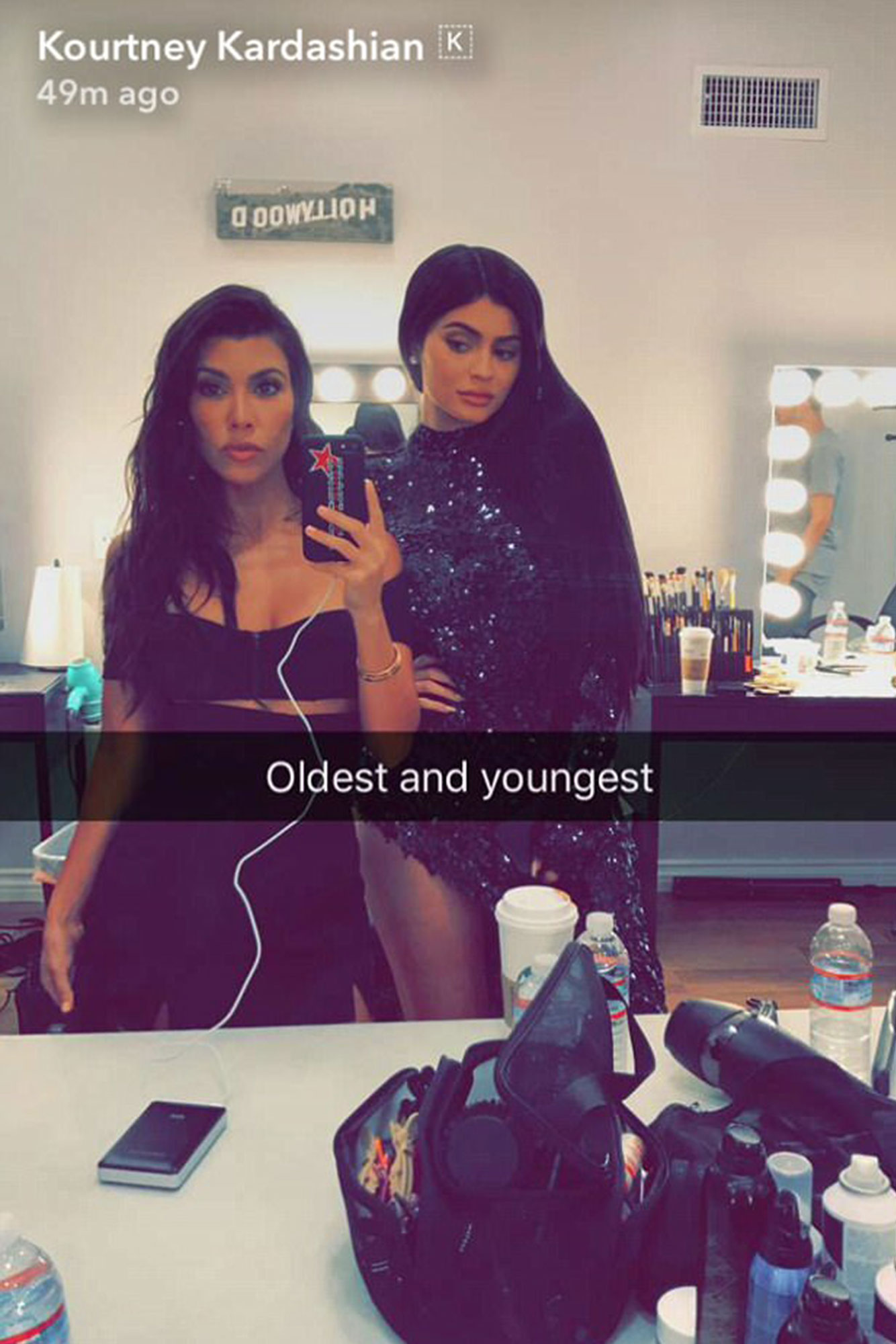 Kourtney Kardashian Get Spooky By Singing Kylie Jenner's 'Rise and Shine' at Halloween Event