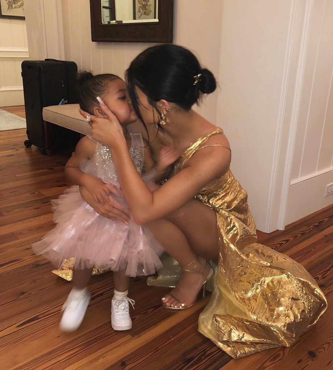 Kylie Jenner Wears Revealing Gold Dress to Justin Bieber's Wedding | Life &  Style