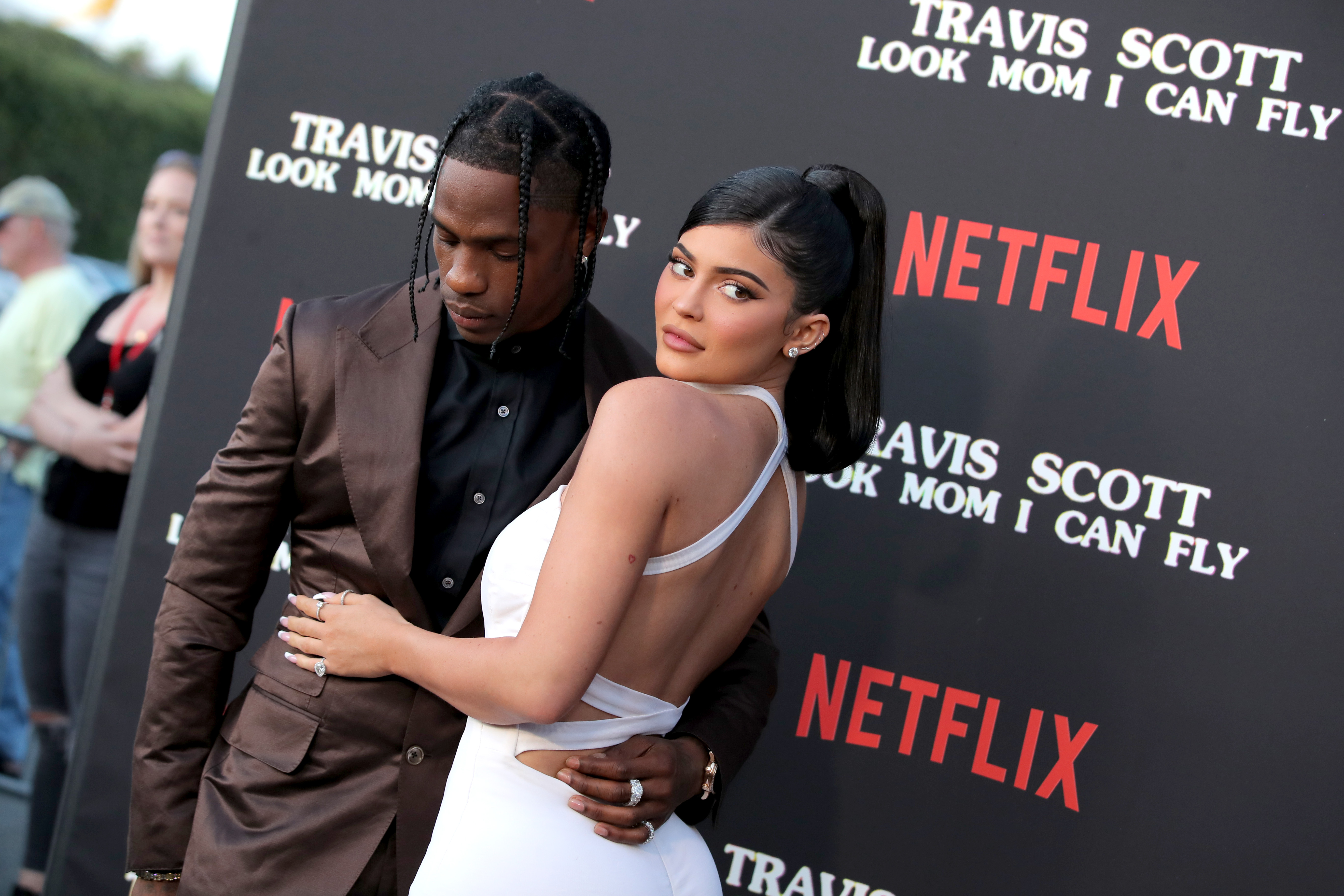 Kylie Jenner and Travis Scott Posing on the Red Carpet, Kylie Jenner and Travis Scott Have Two Different Lives Following Breakup