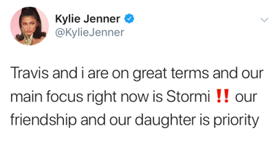 Kylie Jenner tweet 