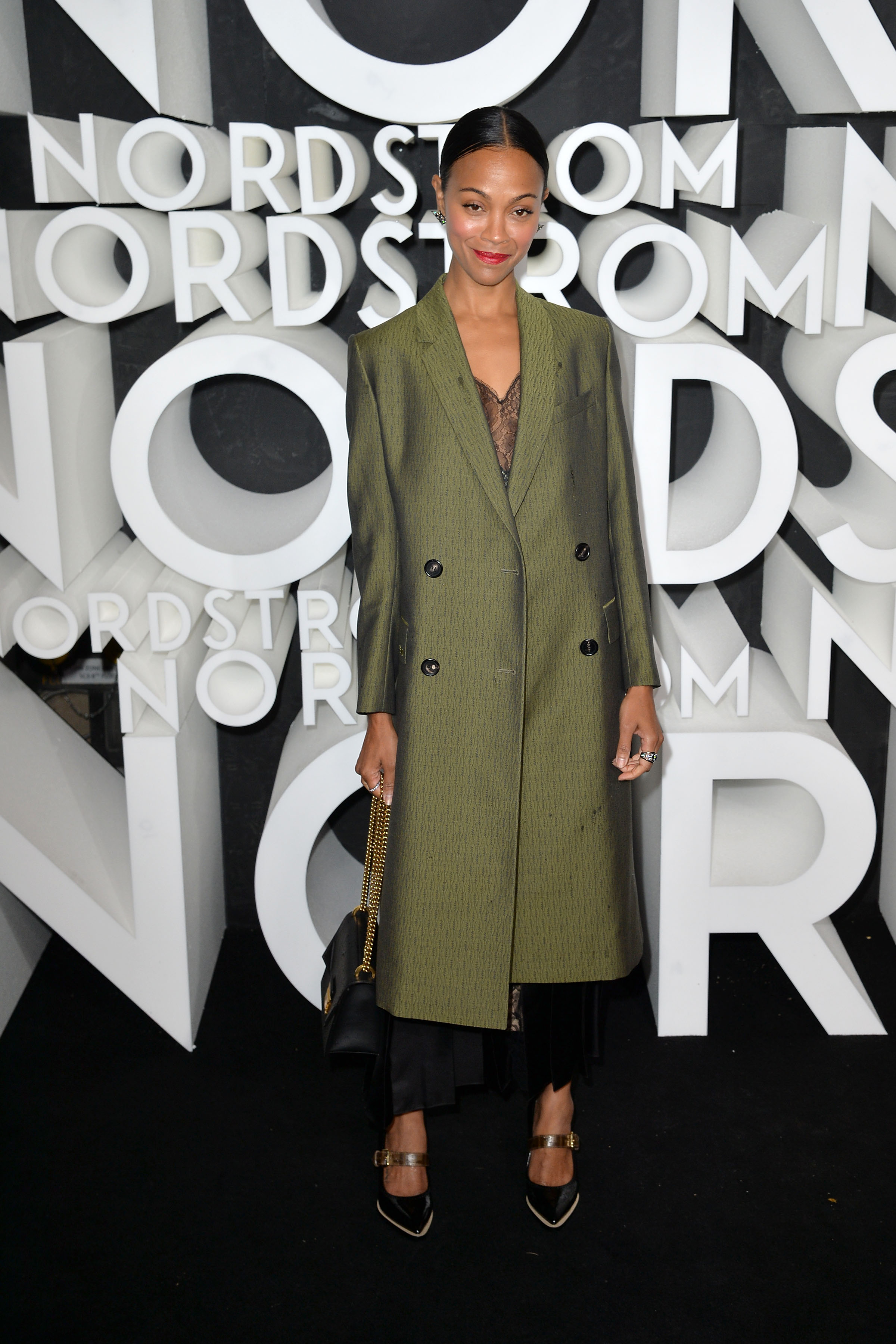 Nordstrom's NYC Flagship Opening Party, Zoe Saldana
