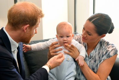 Prince Harry, Meghan Markle and Their Son Archie