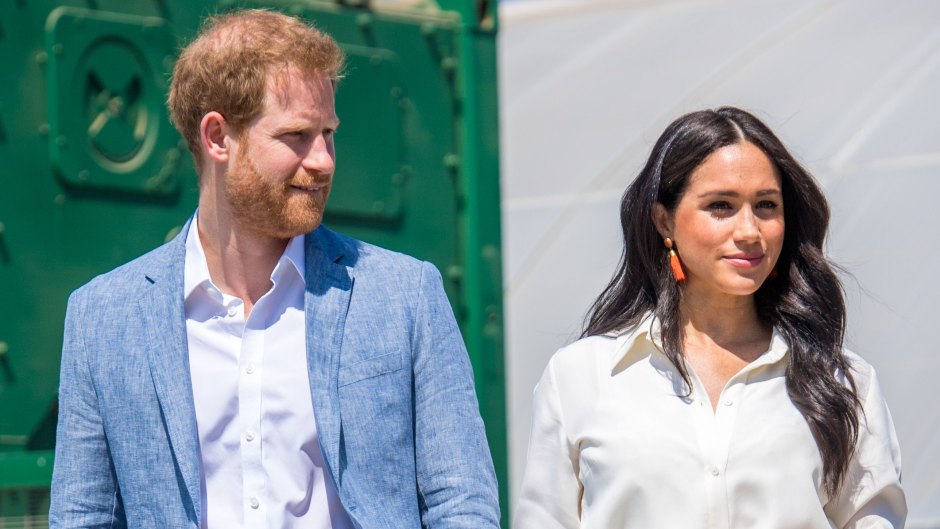 Prince Harry and Meghan Markle Holding Hands During Royal Tour
