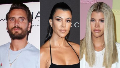 Scott Disick Doesn't Know How to Act Around Kourtney Kardashian Sofia Richie