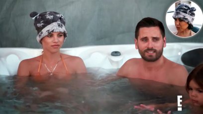 Scott Disick Feels Awkward in Hot Tub With Ex Kourtney & GF Sofia