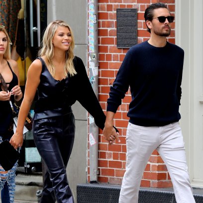 Sofia Richie and Scott Disick Hold Hands During Fashion Week in NYC, Scott Leaves a Cheeky Comment on a Topless Photo of Sofia