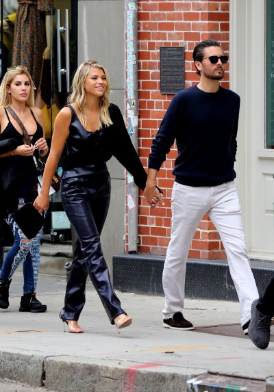 Sofia Richie and Scott Disick Hold Hands During Fashion Week in NYC, Scott Leaves a Cheeky Comment on a Topless Photo of Sofia