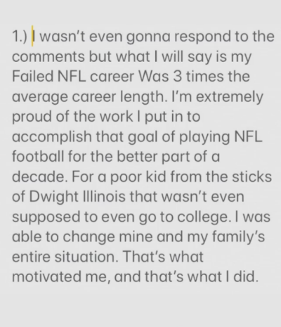 Clay Harbor Responds to Nicole Lopez Alvar Slamming Him Over Bachelor in Paradise Relationship Slamming His Failed NFL Career