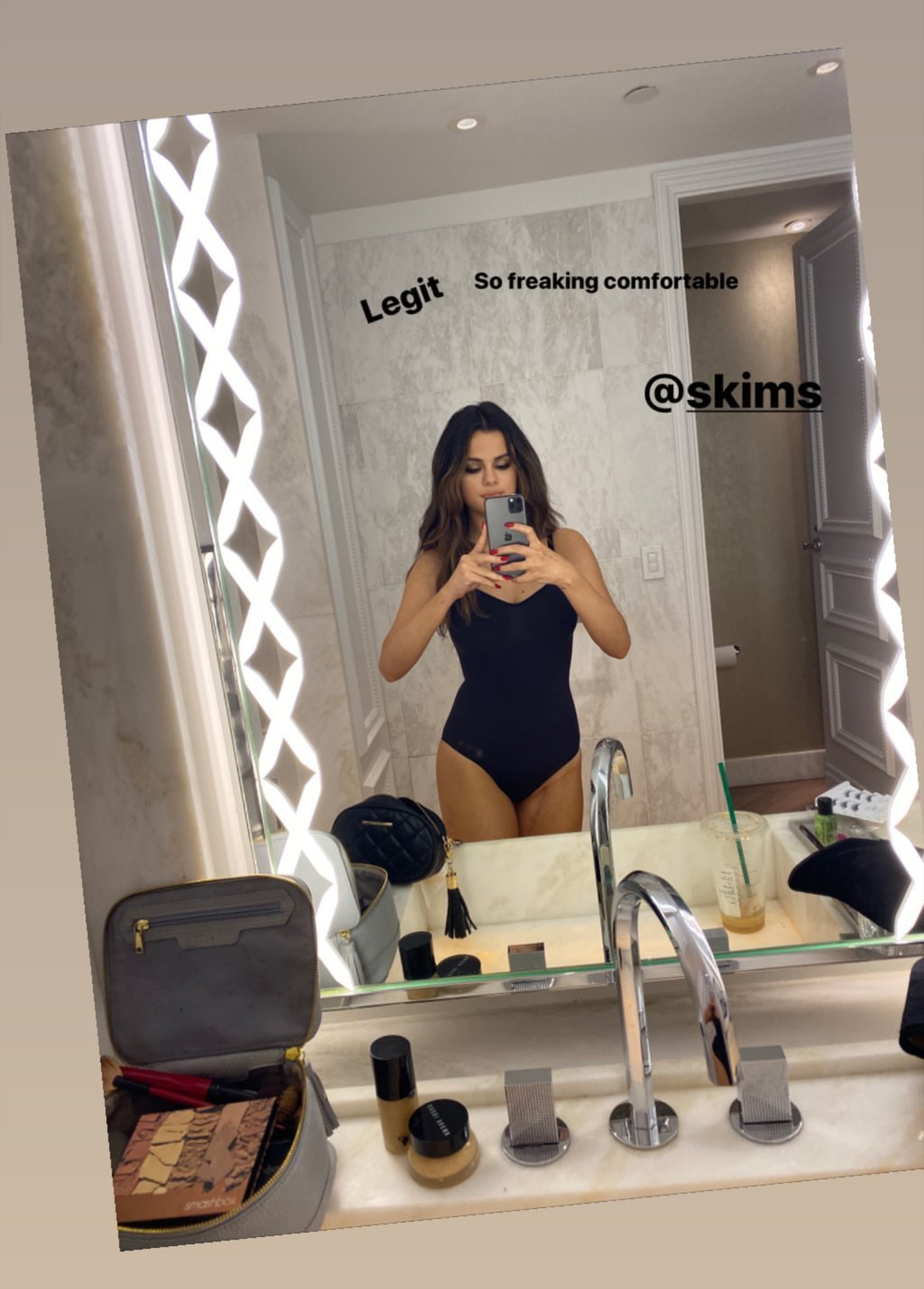 Selena Gomez Flaunts Killer Curves Kim Kardashian Skims Shapewear