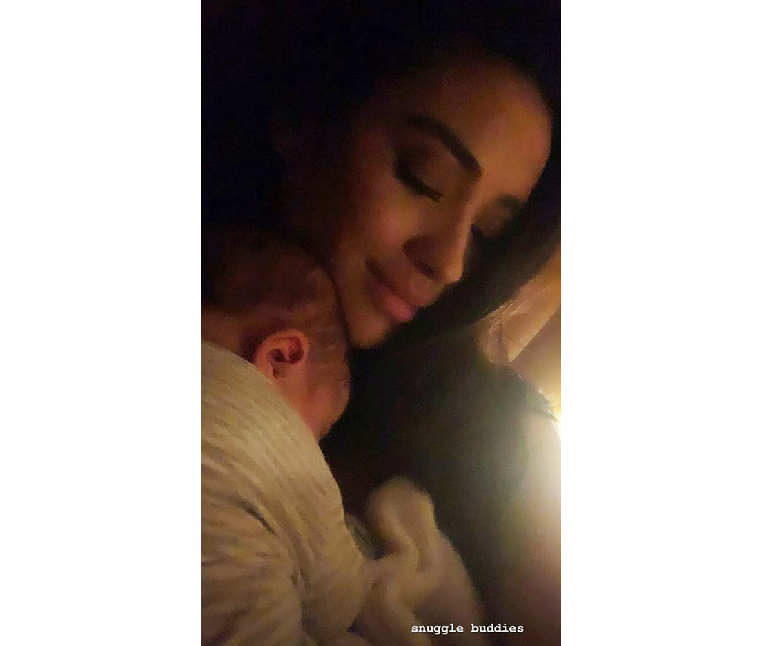 Shay Mitchell Newborn Snuggle Buddies