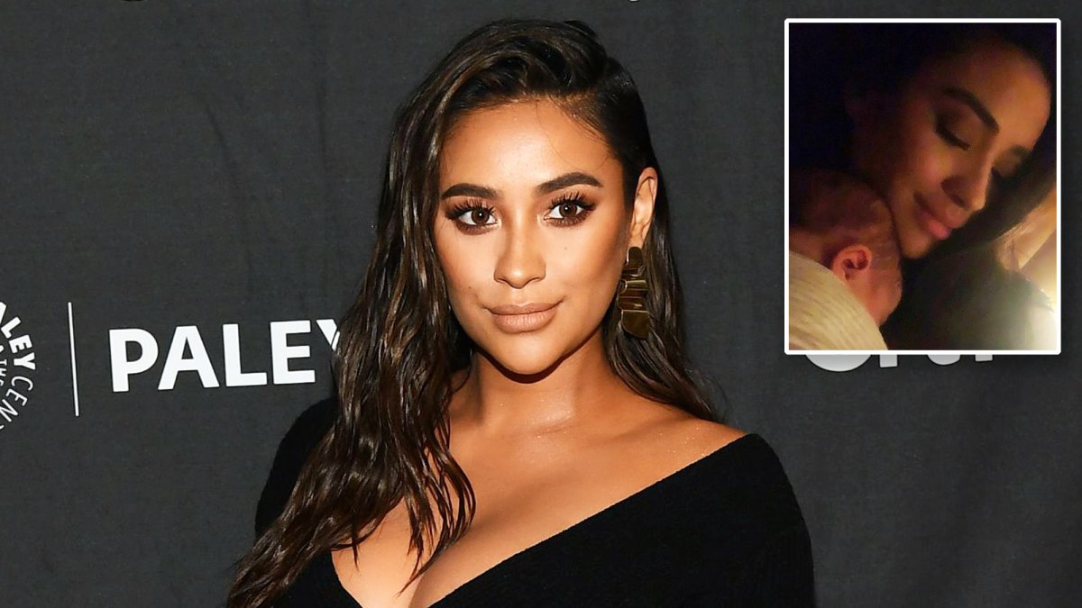 Shay Mitchell Newborn Snuggle Buddies