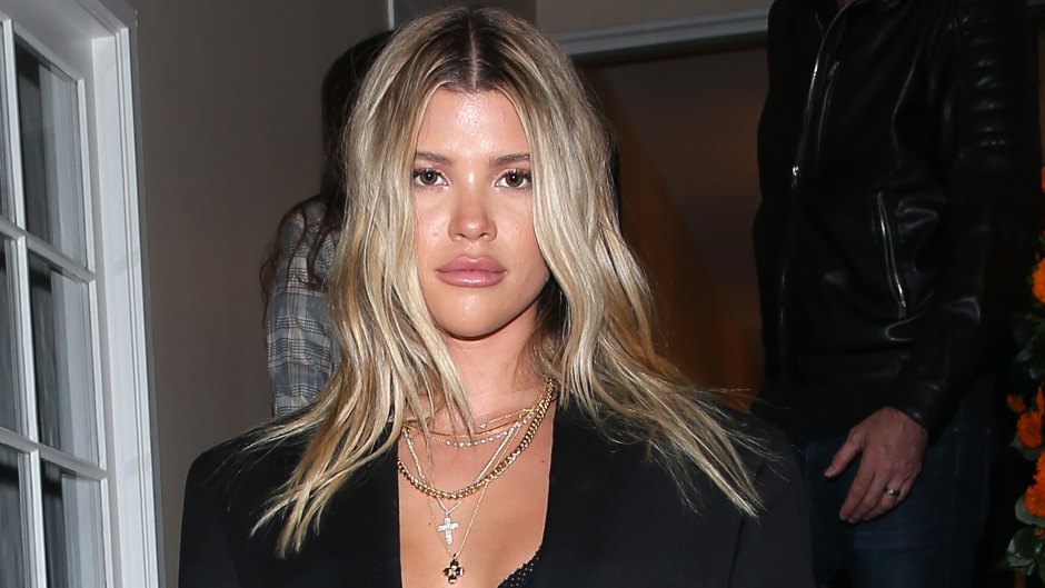 Sofia Richie Steps Out in a Black Blazer and Jeans While Attending a Kate Sommerville Event in West Hollywood