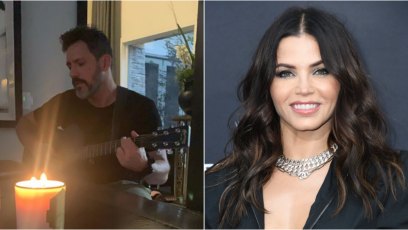 Side by Side Photo of Steve Kazee and Jenna Dewan