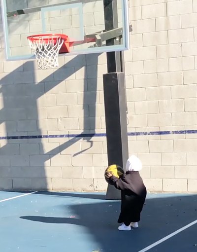Stormi Webster Basketball Skills Kylie Instagram