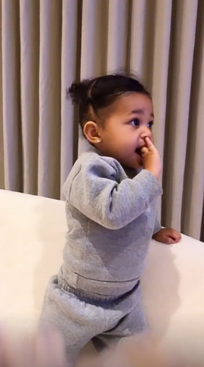 Stormi Webster Cute Face Watching The Little Mermaid Melt Your Heart
