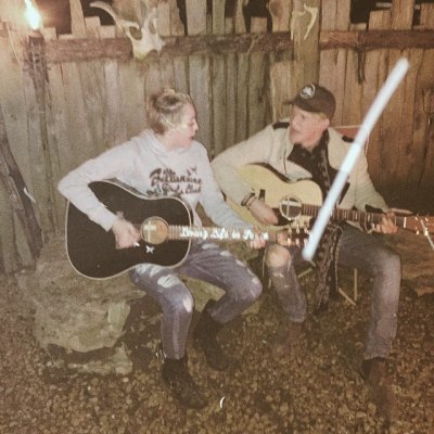 Cody Simpson and Miley Cyrus Playing Guitar Together Kissing Friendship