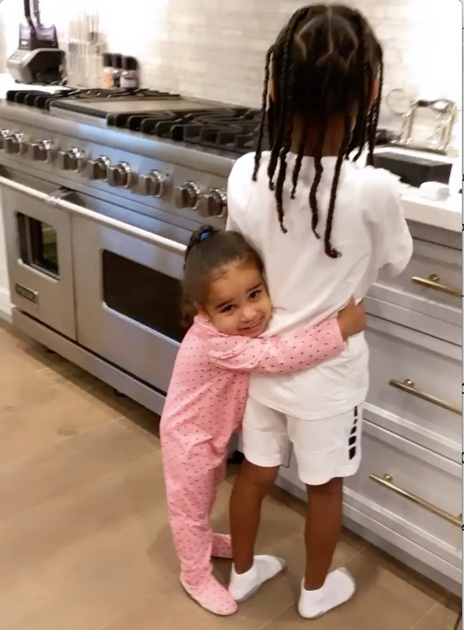 Blac Chyna S Kids Dream And King Cairo Hang Out In Cute Ig Clips