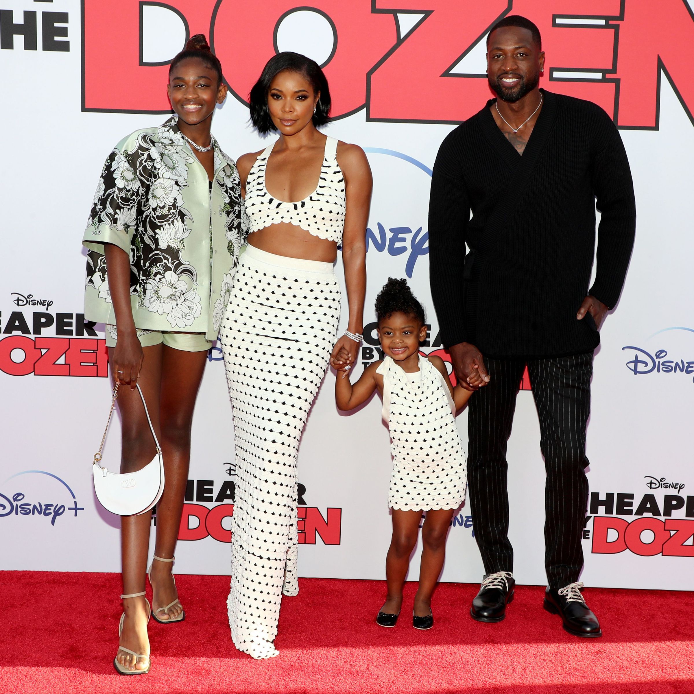 Gabrielle Union and Dwyane Wade Family Photos
