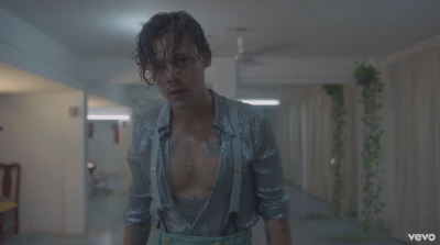 Harry Styles Lights Up Music Video