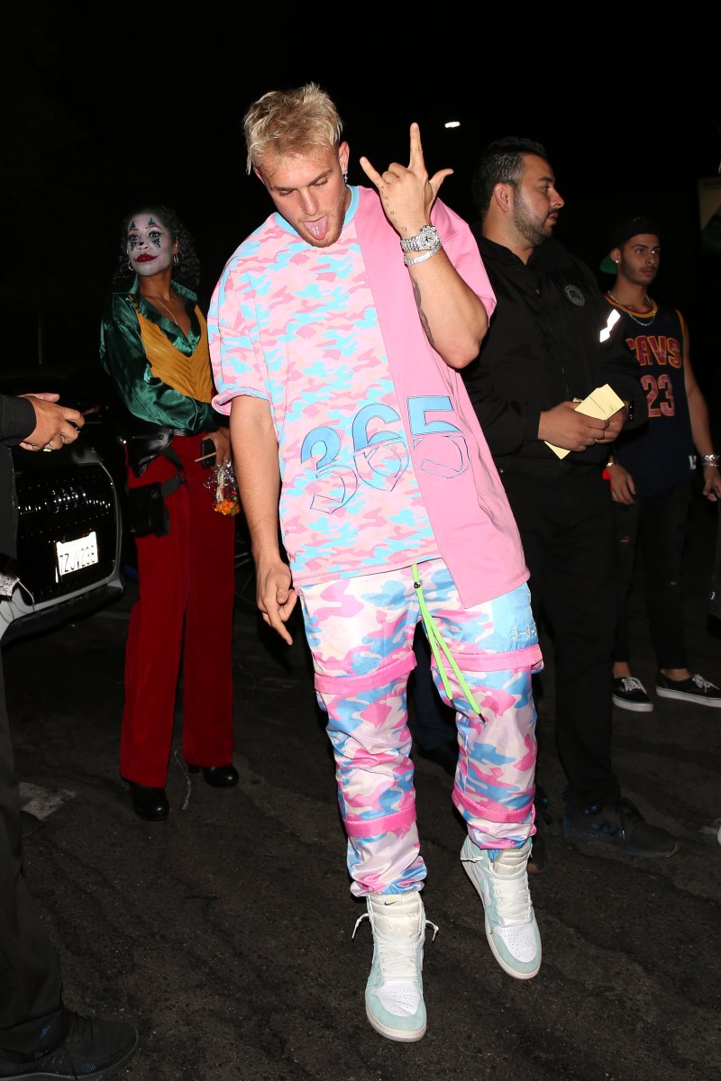 Jake Paul Goes to Demi Lovato's Halloween Party