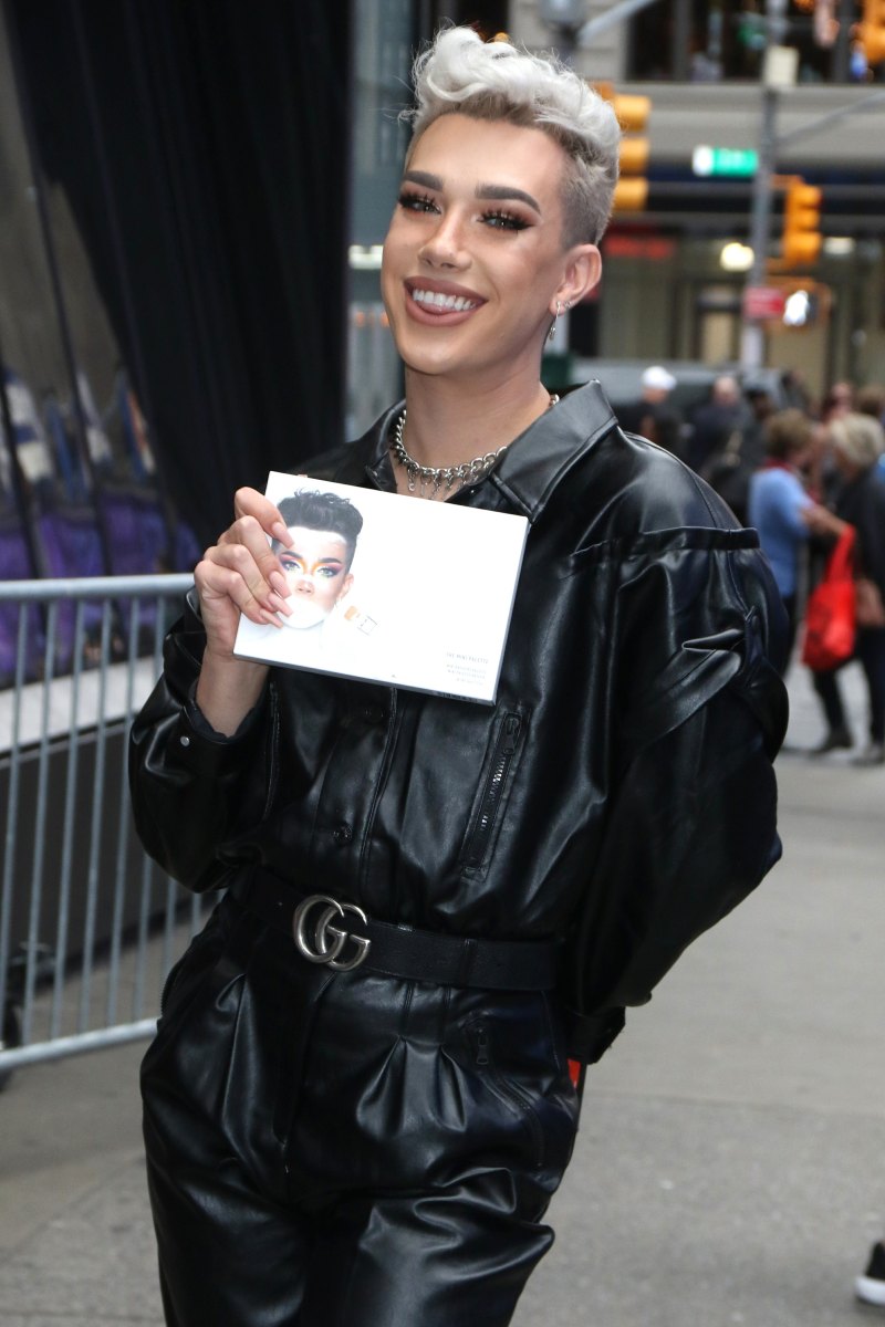 James Charles Arriving at Strahan, Sara & Keke