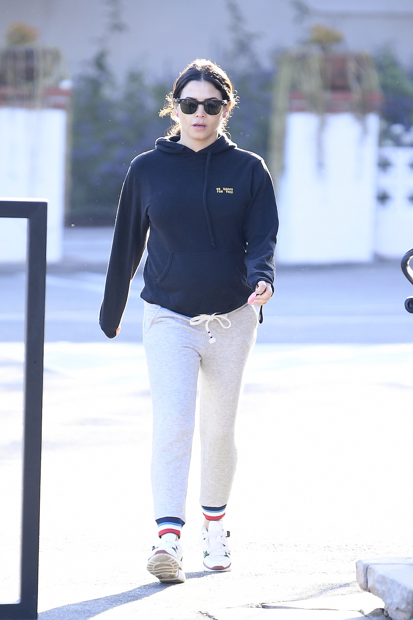 What a Mood! Jenna Dewan Flaunts Her Growing Baby Bump in Chic and Comfy Sweats