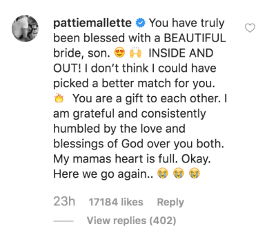 Pattie Mallette's Comment About Hailey Baldwin