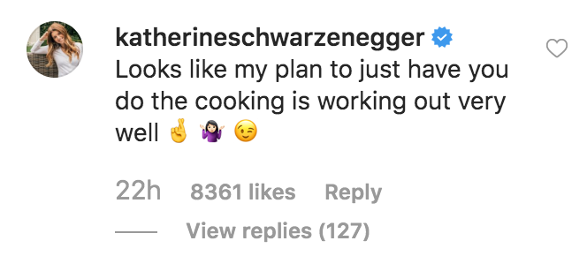 katherine-schwartzenegger-cooking-fail-comment