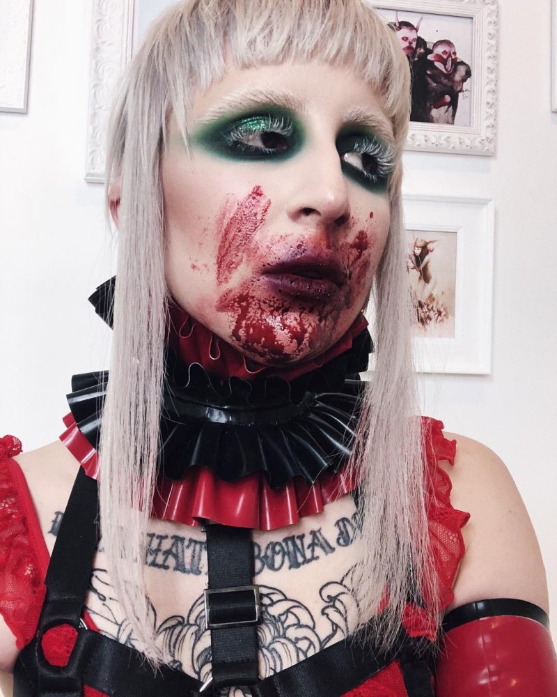 kelseyannaf Halloween Makeup Influencers