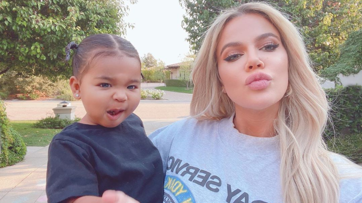 Khloe Kardashian and True Thompson