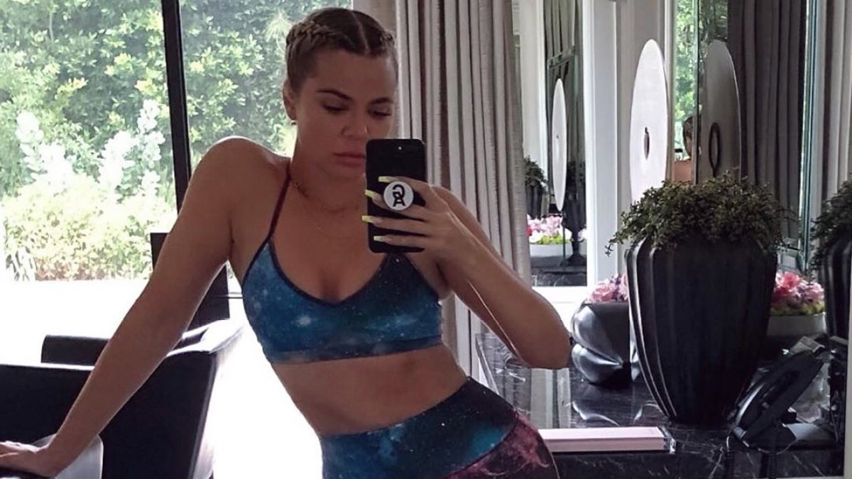 Khloe Kardashian Fitness Journey True Thompson Keeps her Motivated
