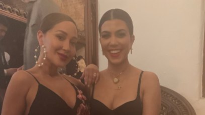 Kourtney Kardashian Wishes Adrienne Bailon a Happy Birthday With Cute Photo