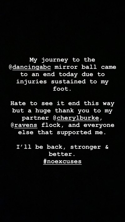 Ray Lewis Withdraws From DWTS After Foot Injury