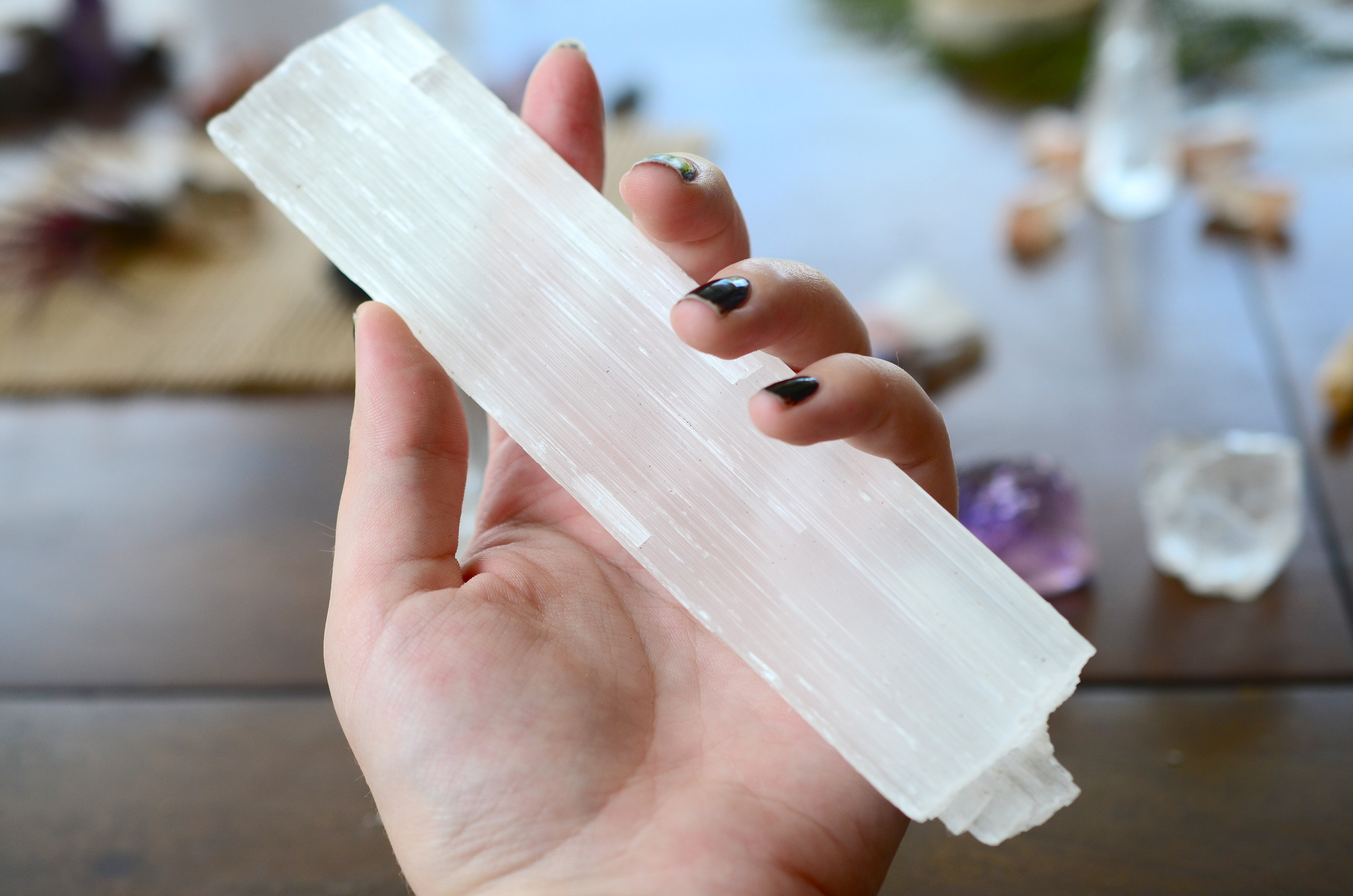 Selenite Healing Crystals and Chakras