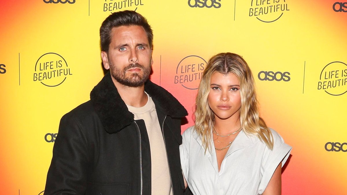 Sofia Richie and Scott Disick Couple Photo Selfie