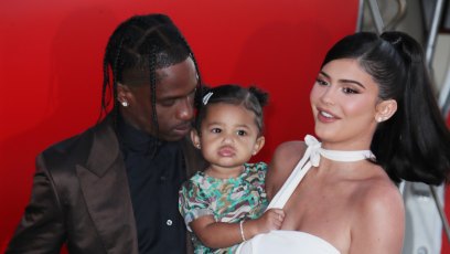 Stormi Webster Listens to Travis Scott's Music With Kylie Jenner