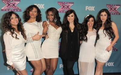 X Factor Fifth Harmony and Demi Lovato