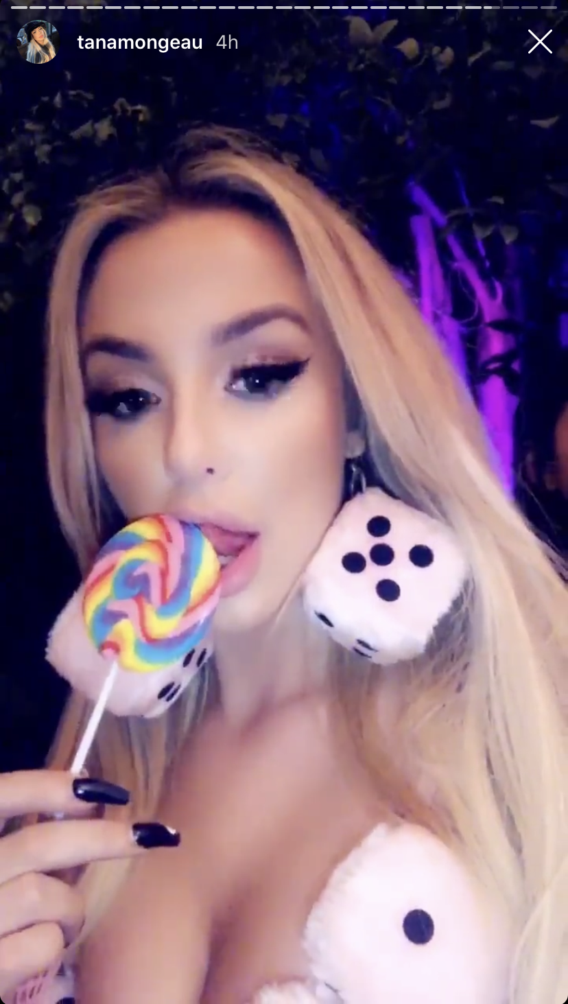 Tana Mongeau Halloween Costume Without Jake Paul