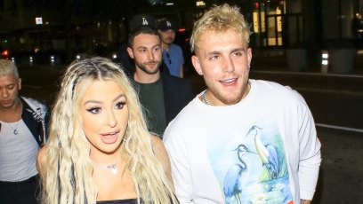 Tana Mongeau and Jake Paul Walking