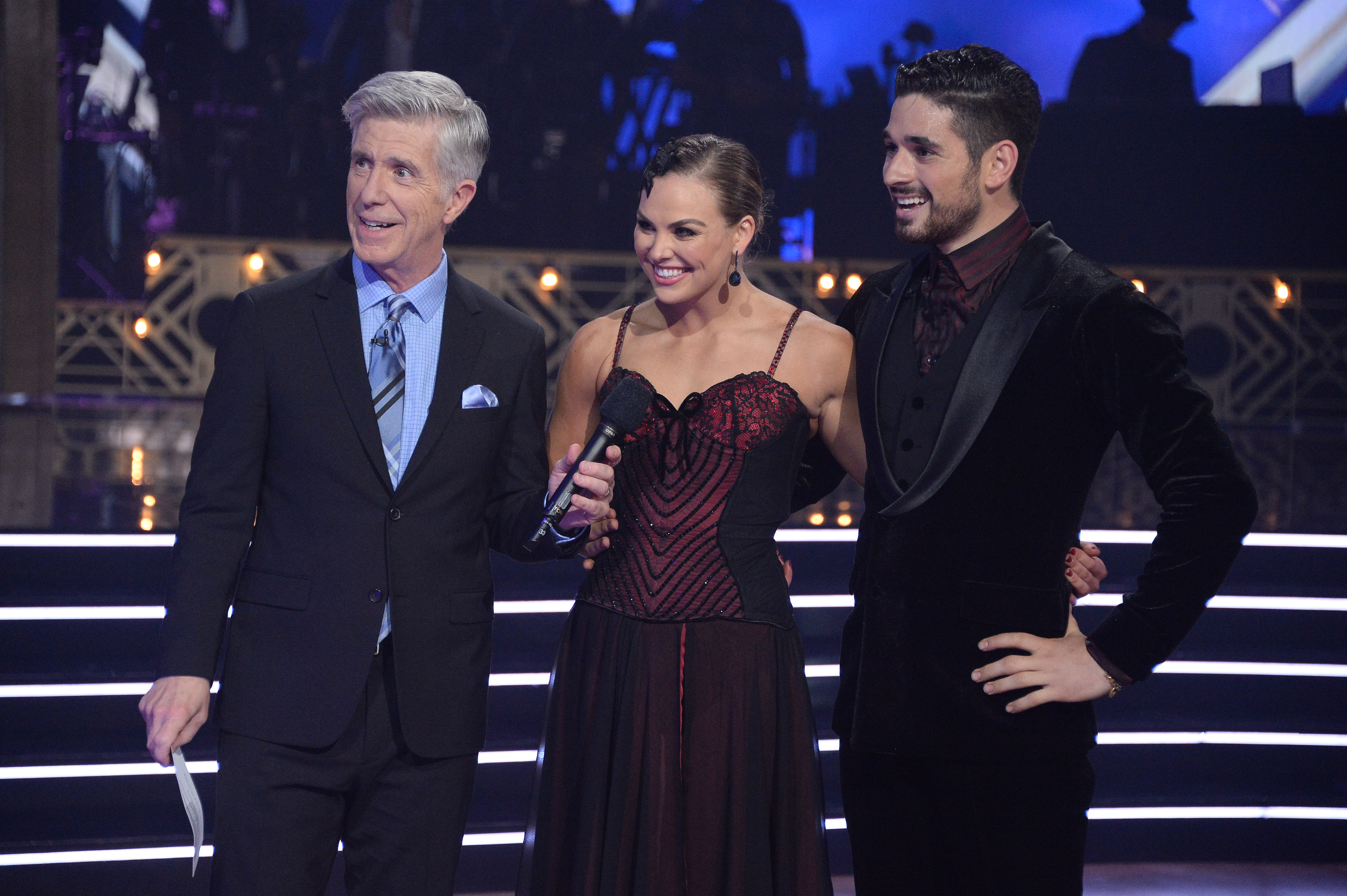 TOM BERGERON, HANNAH BROWN, ALAN BERSTEN Wants to Win DWTS Mirrorball Trophy for Hannah