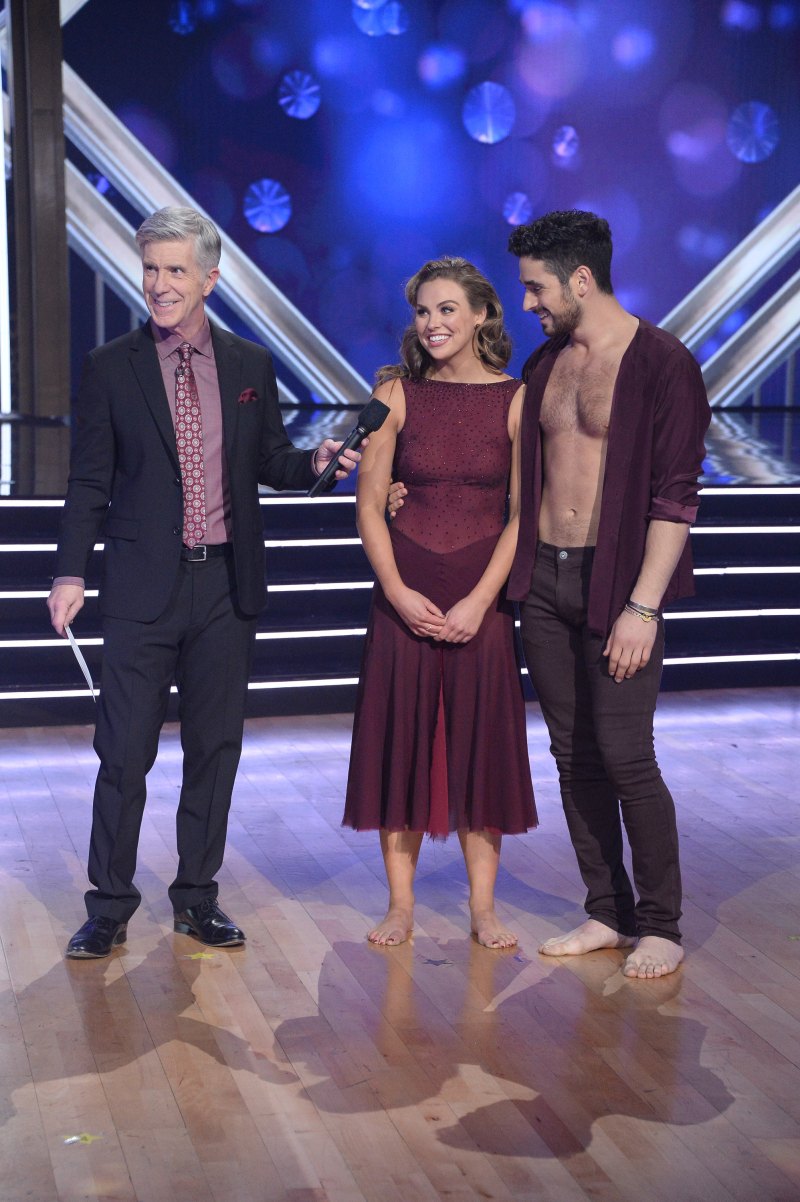 TOM BERGERON, HANNAH BROWN, ALAN BERSTEN DWTS Semifinals Contemporary Dance