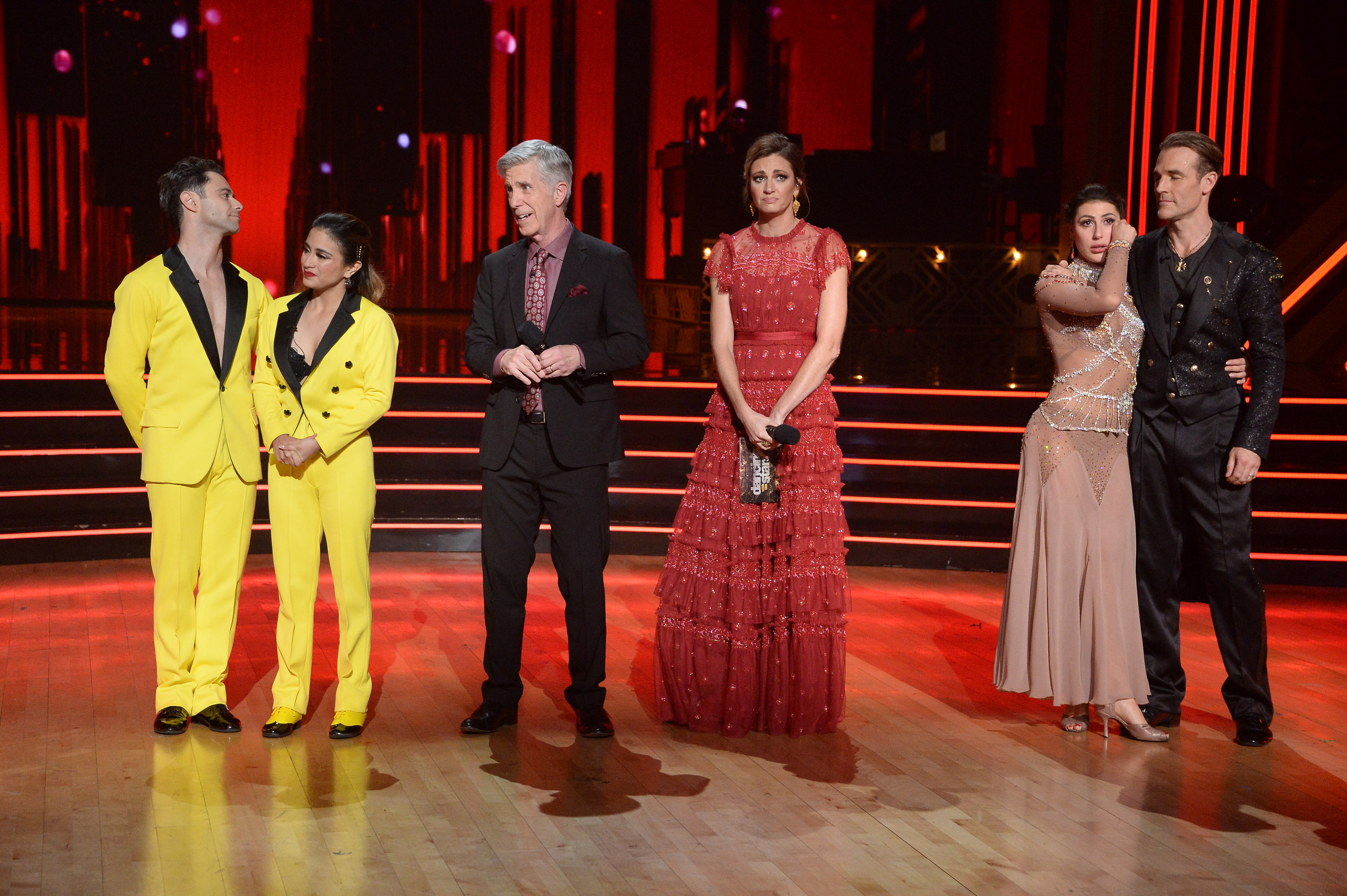 Who Went Home on DWTS Semifinals James Van Der Beek Eliminated Final 4 Remain