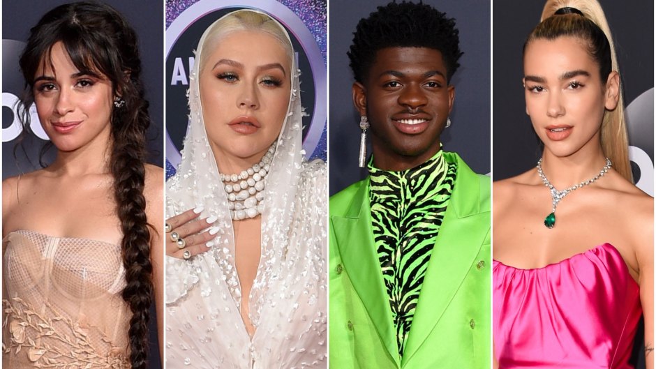 Camila Cabello, Christina Aguilera, Lil Nas X, Dua Lipa Best Worst Dressed Celebs 2019 AMAs