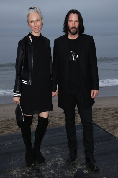 Alexandra Grant and Keanu Reeves in June 2019